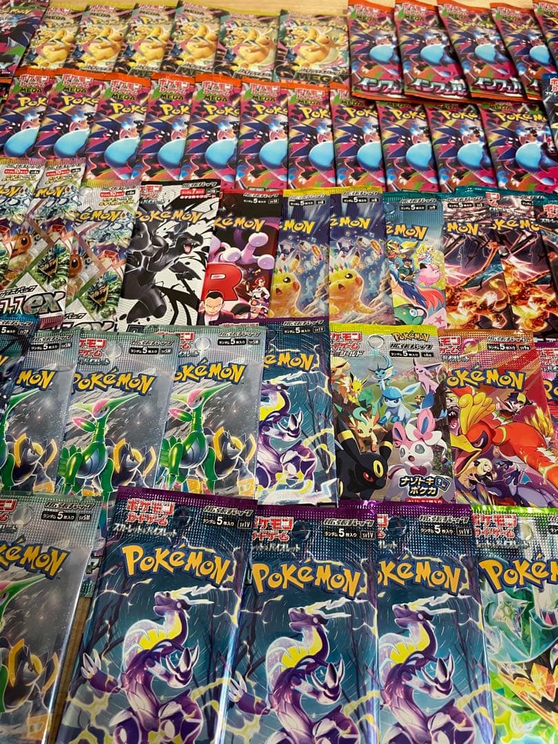 ゆ*森様 ポケカバラパック超電　イーブイヒーローズ　テラスタル　黒炎　バトパなど