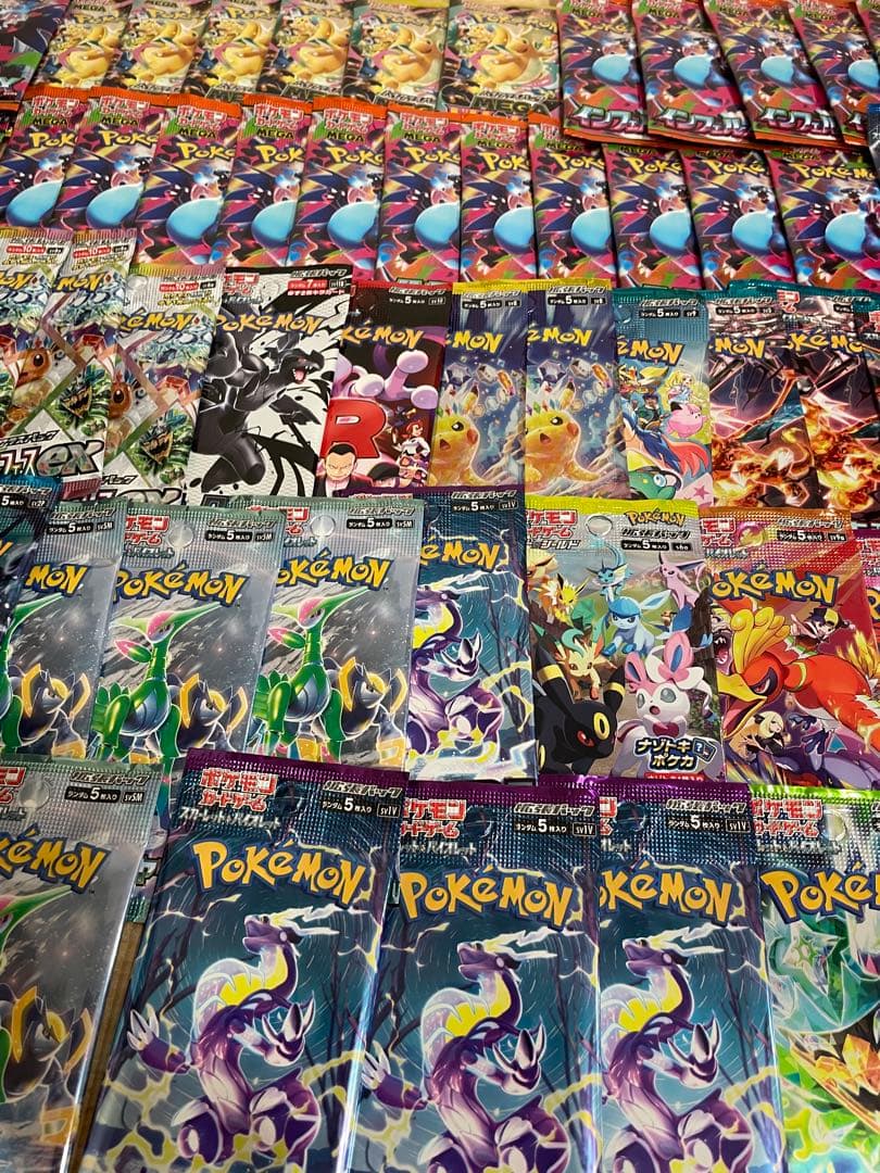 ゆ*森様 ポケカバラパック超電　イーブイヒーローズ　テラスタル　黒炎　バトパなど