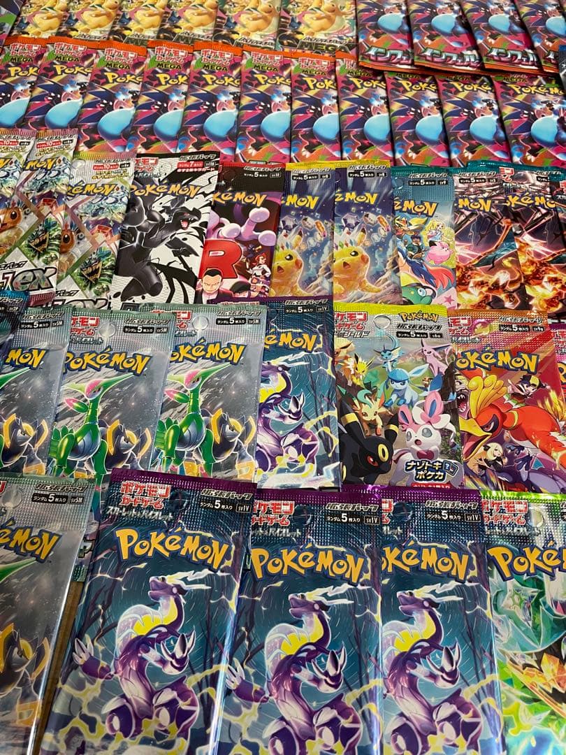 ゆ*森様 ポケカバラパック超電　イーブイヒーローズ　テラスタル　黒炎　バトパなど
