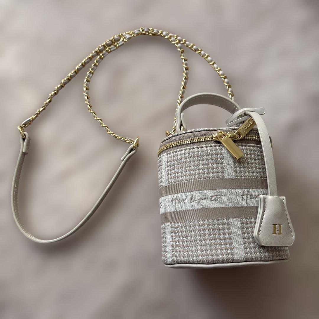 バッグ herlipto HLT Jacquard Mini Vanity Bag