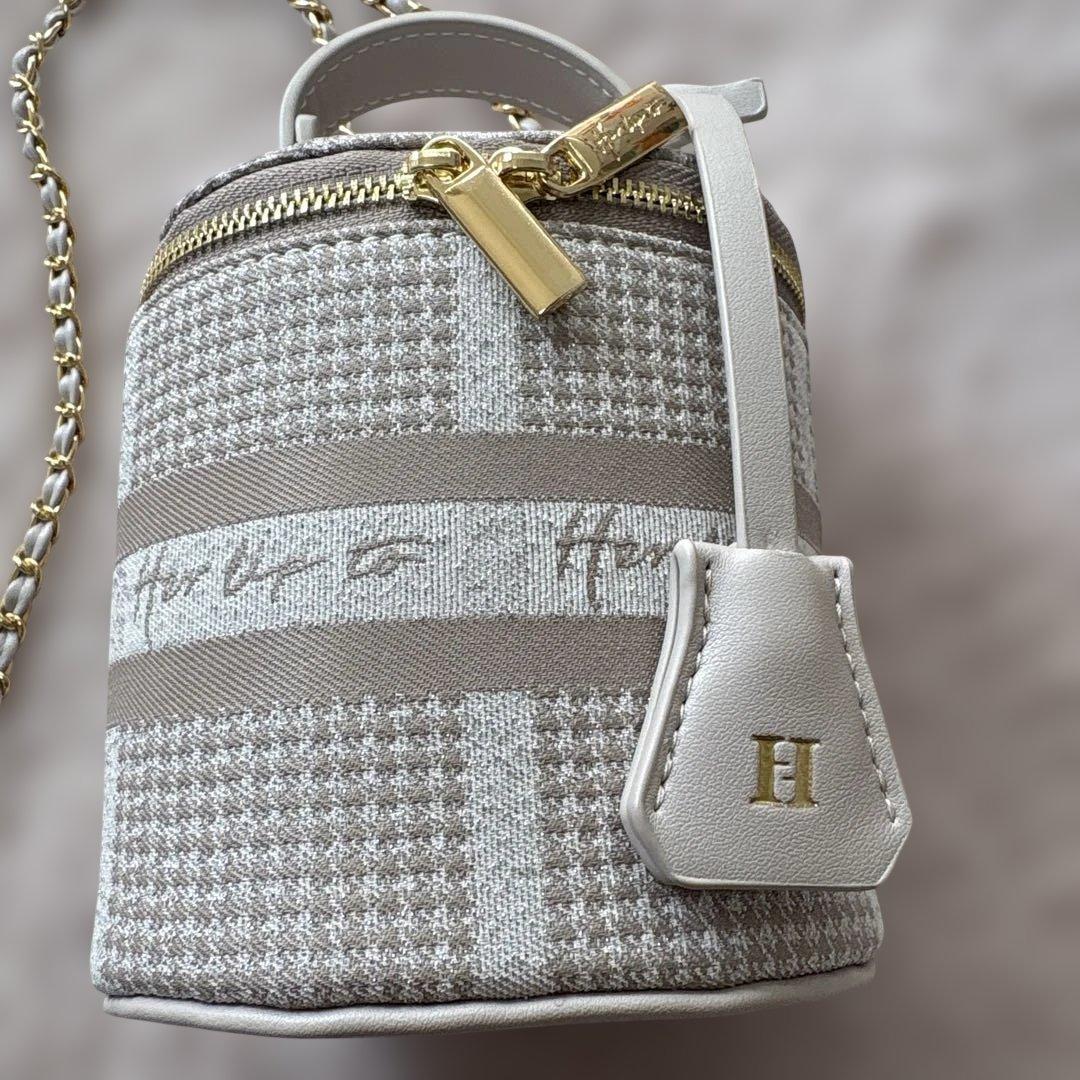 バッグ herlipto HLT Jacquard Mini Vanity Bag