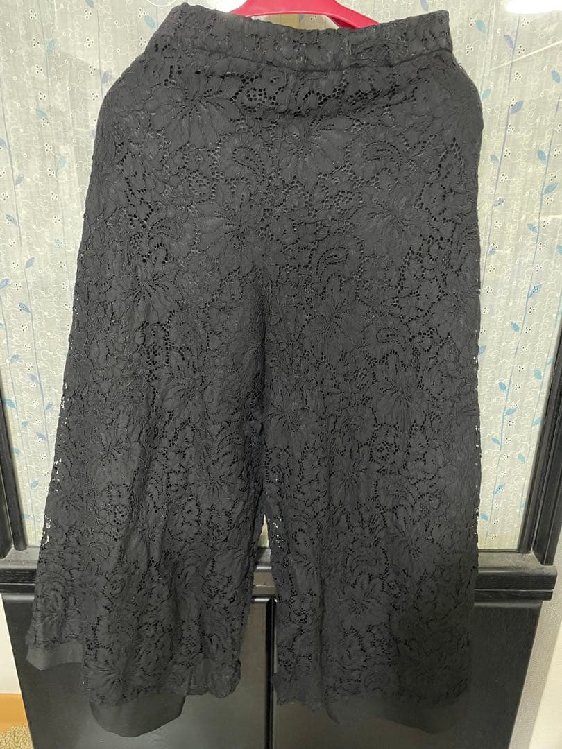 ililil イルイルイル レーステーラードジャケット レースワイドパンツ