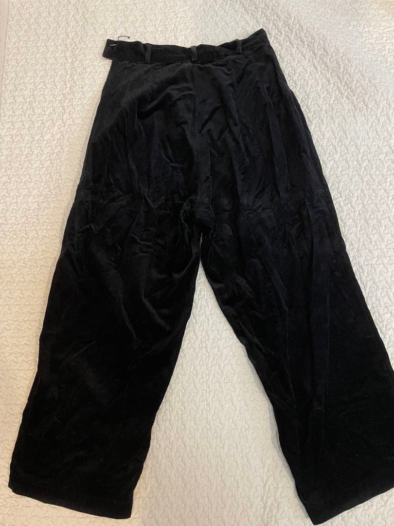 humoresque wide pants コーデュロイ