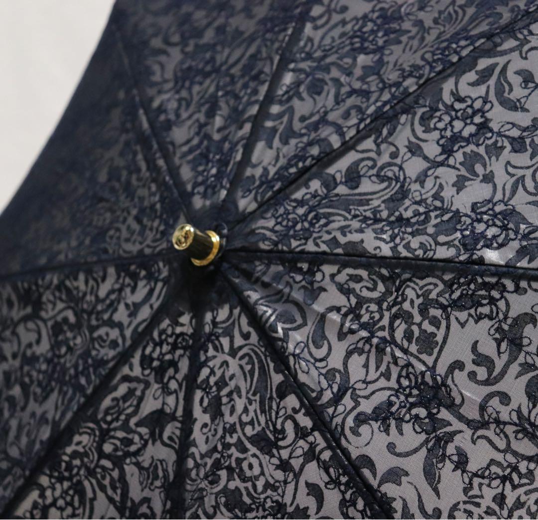 《Sorcie Renom》新品 日本製 全体豪華刺繍 晴雨兼用折りたたみ傘