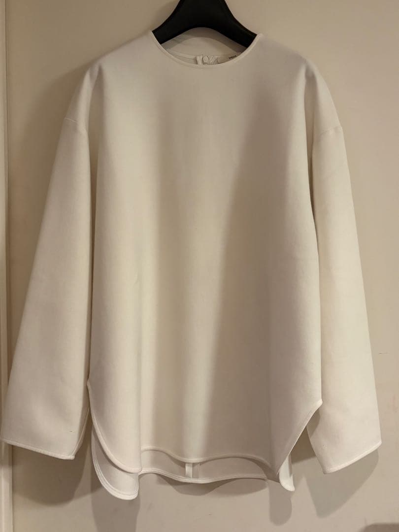 yori ダブルクロスTeeブラウス オーバーサイズ　フリーサイズ