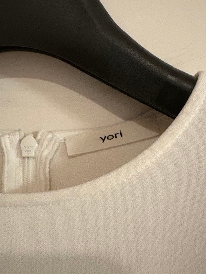 yori ダブルクロスTeeブラウス オーバーサイズ　フリーサイズ