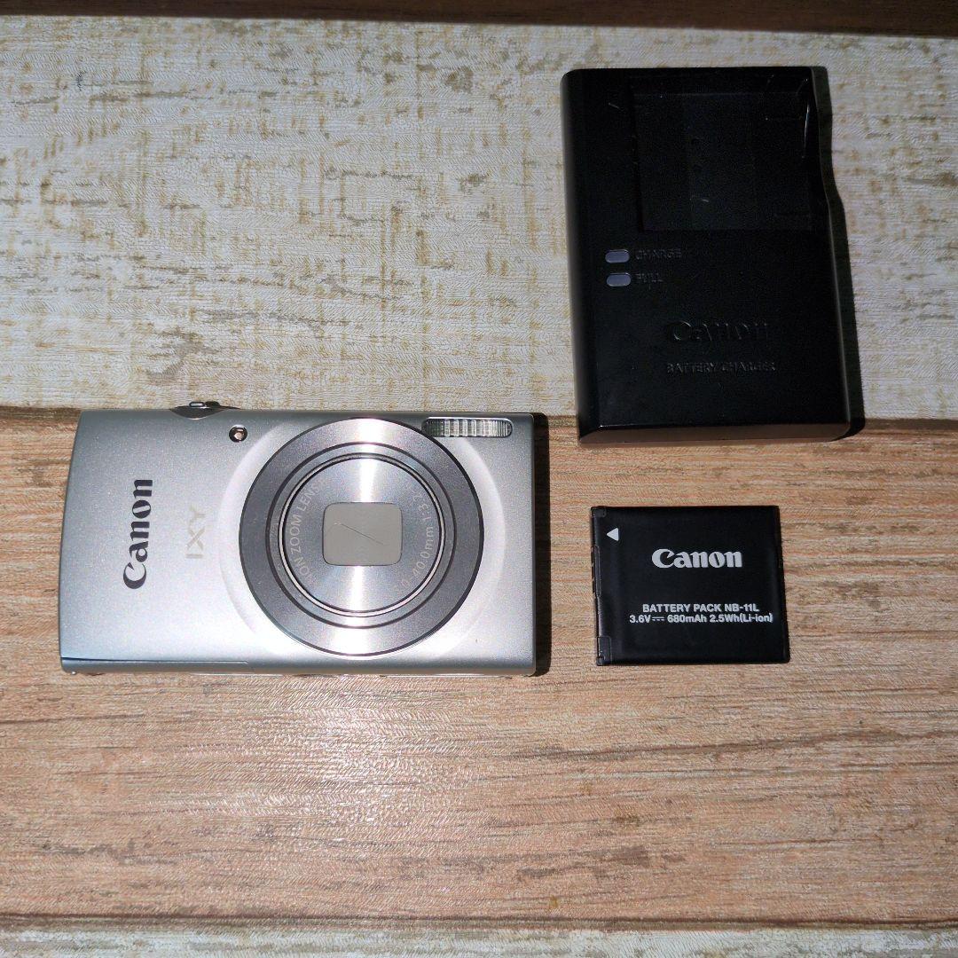 【美品】Canon IXY 180 コンパクトデジタルカメラ＋充電器