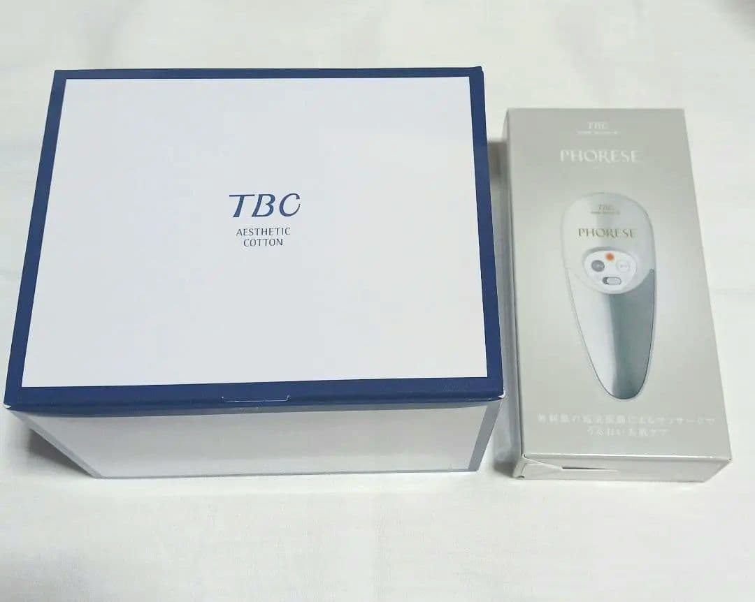 美品　TBC フォレーゼ コットン セット美容器　美肌 ホームエステ 美白