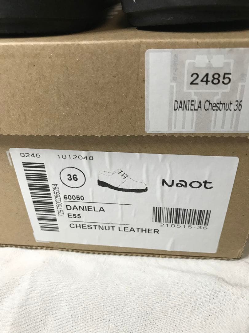 専用【新品】Naot DANIELA Chestnut Leather 36