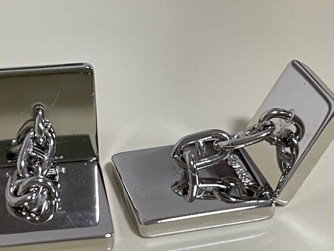 エルメス HERMES カフス カフリンクス 美品
