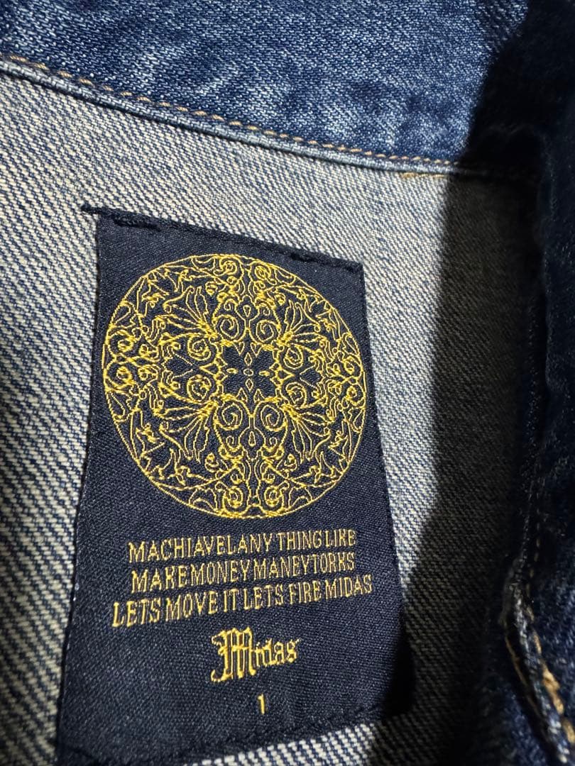 00s midas デニムジャケット　M