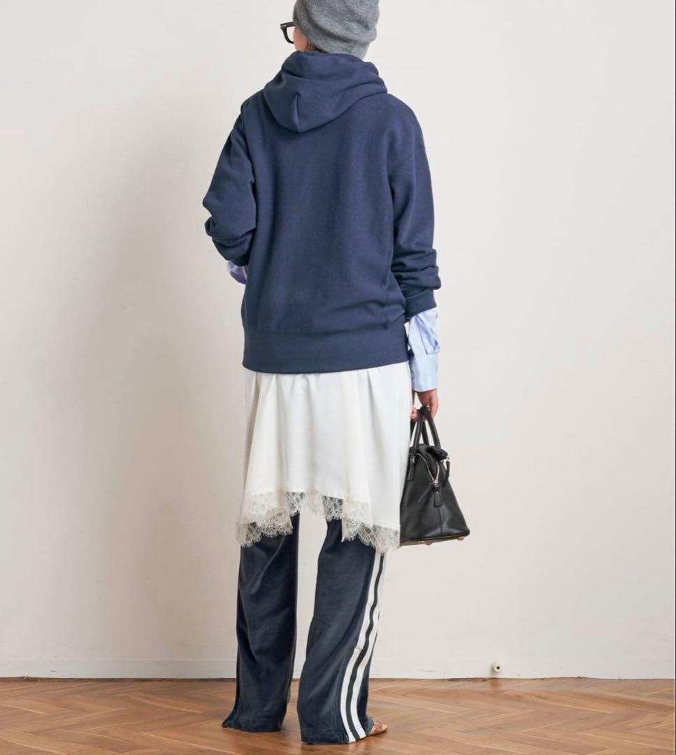 タグ付新品AP STUDIO Americana 1968フーディ ネイビー