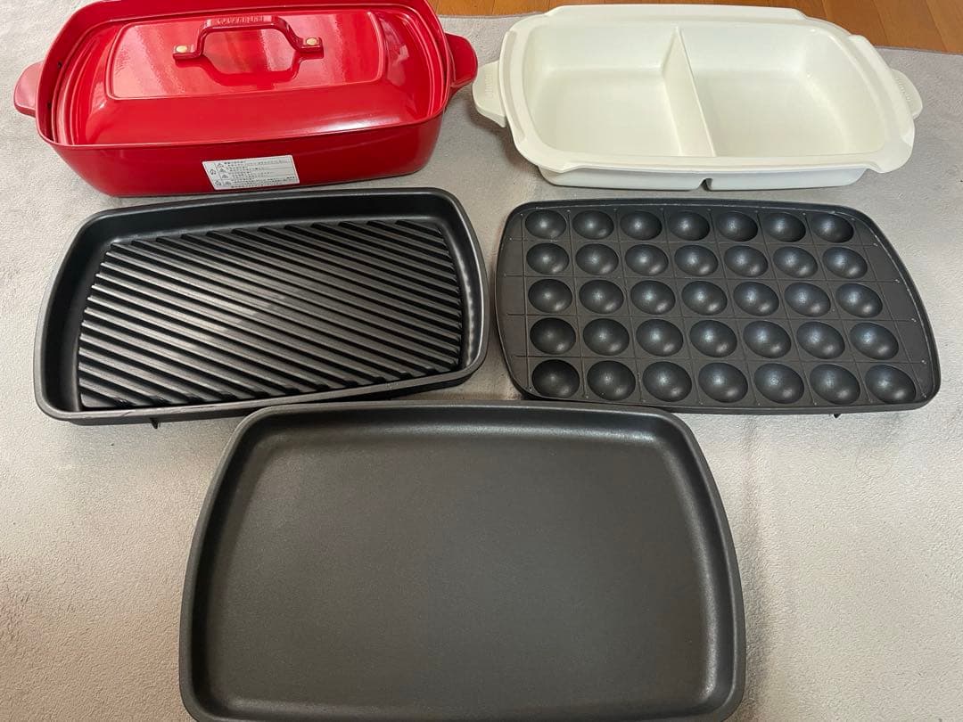 BRUNO グランデ　ホットプレート　4種プレート