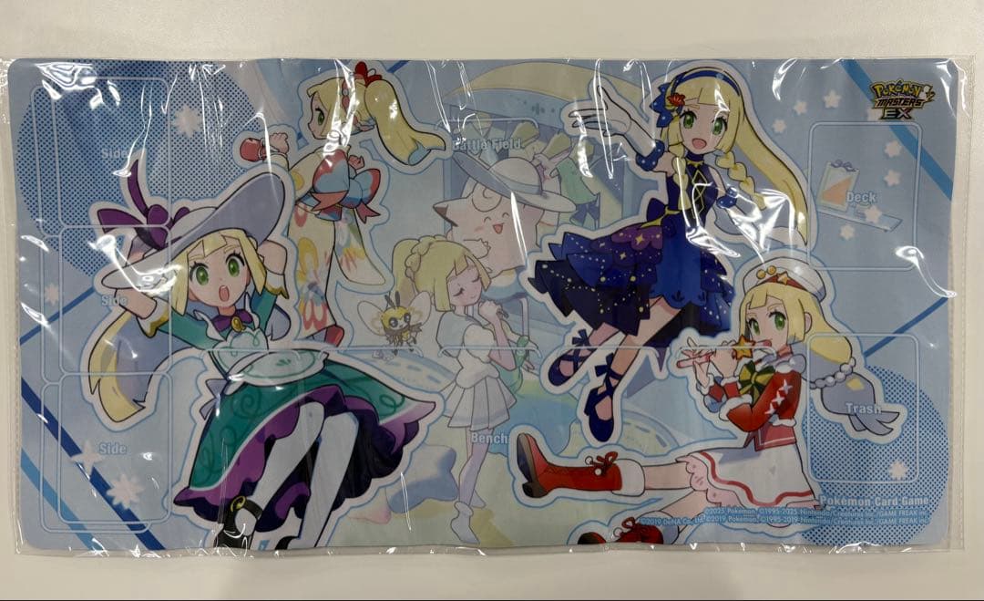 未開封　ポケモンマスターズEX リーリエ　アルコス　プレイマット　セット