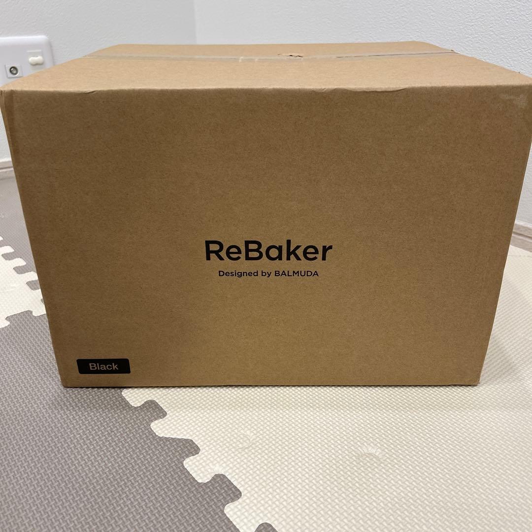 BALMUDA ReBaker ブラック（KTT01JP-BK）