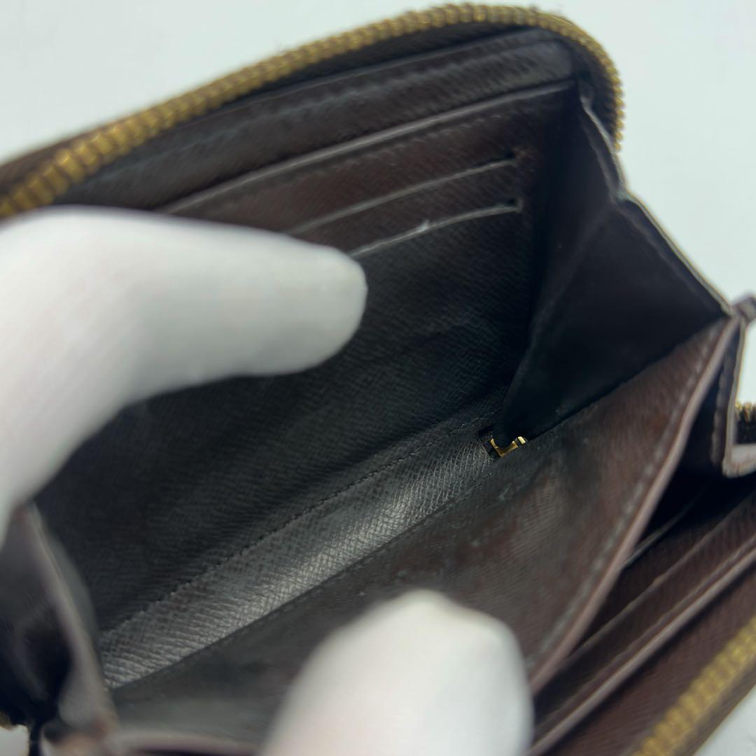 ルイヴィトン ジッピーパース ダミエ ブラウン 小銭入れ コンパクト