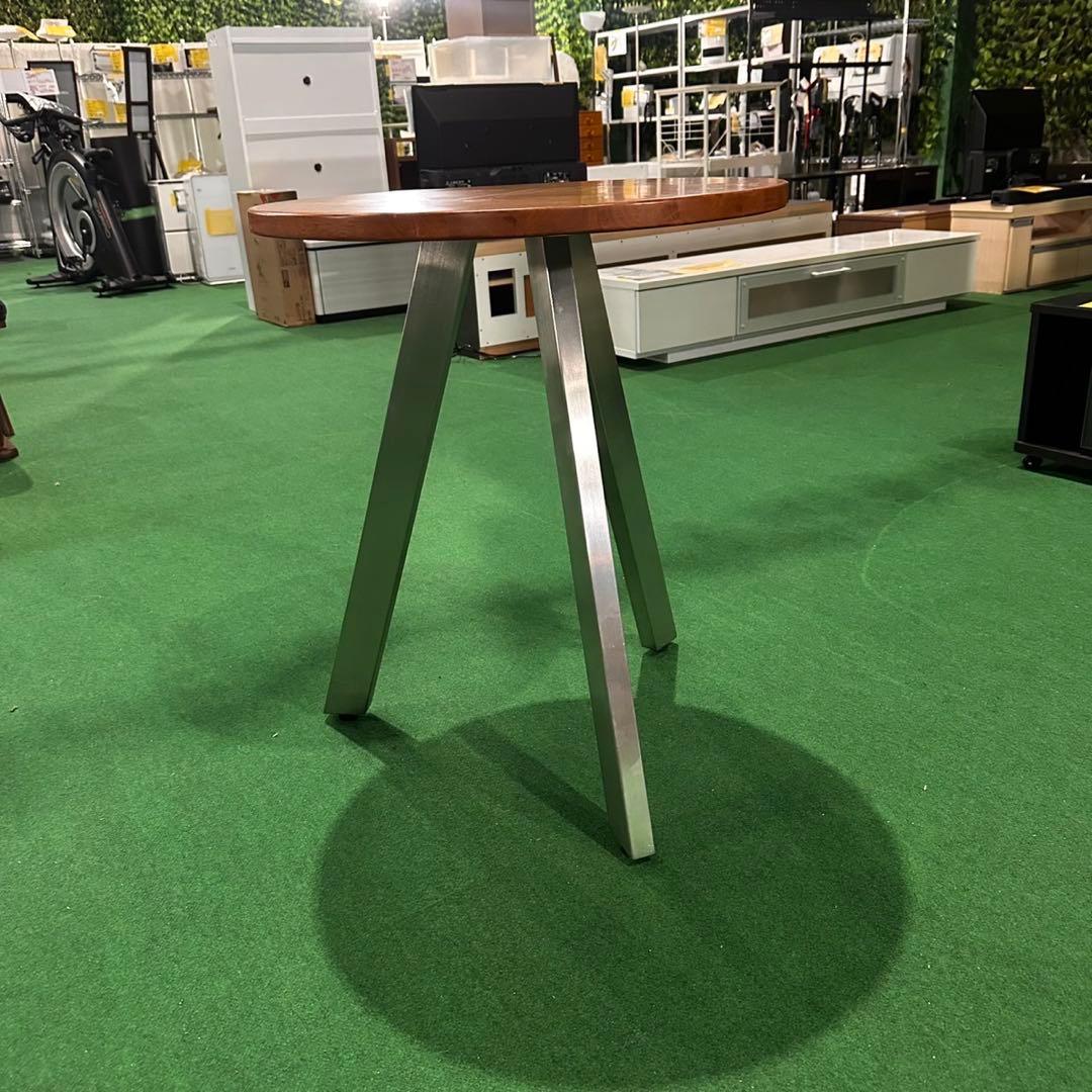 KANADEMONO ラウンドテーブル 天然木 モダン 家具 E074