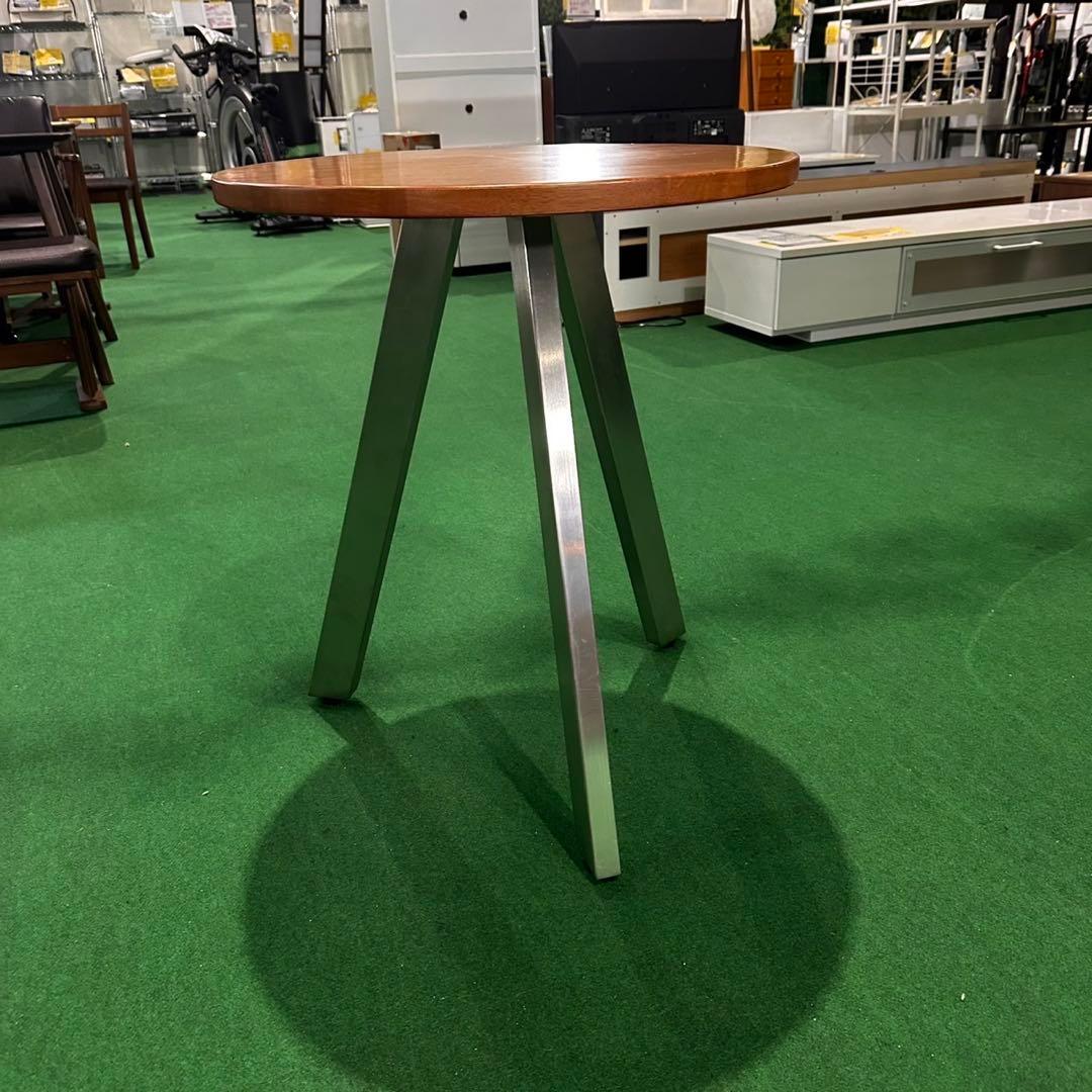 KANADEMONO ラウンドテーブル 天然木 モダン 家具 E074