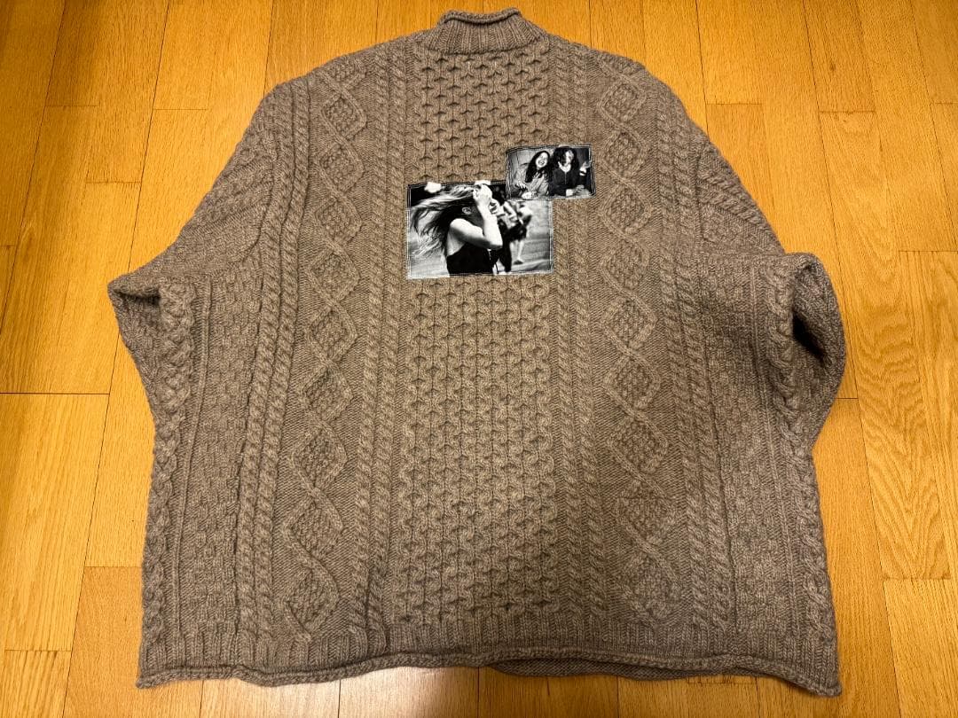 46 soloist 24aw フィッシャーマンニット ベージュ