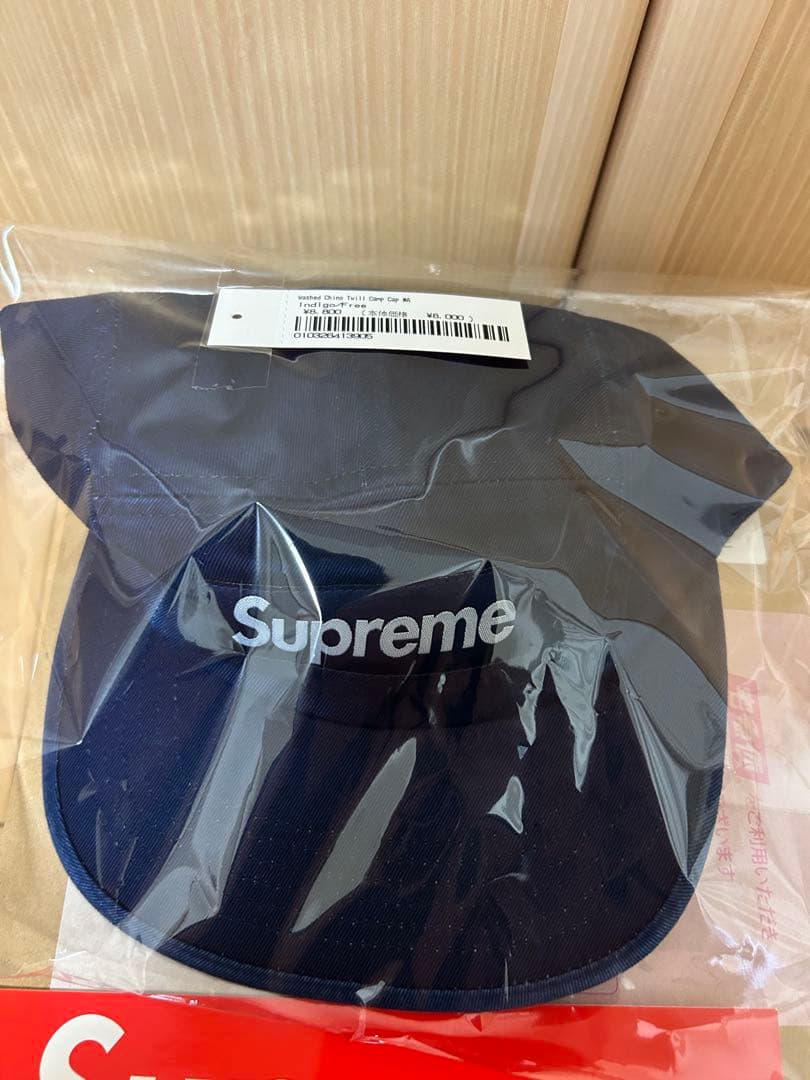 帽子 Supreme washed chino twill camp cap