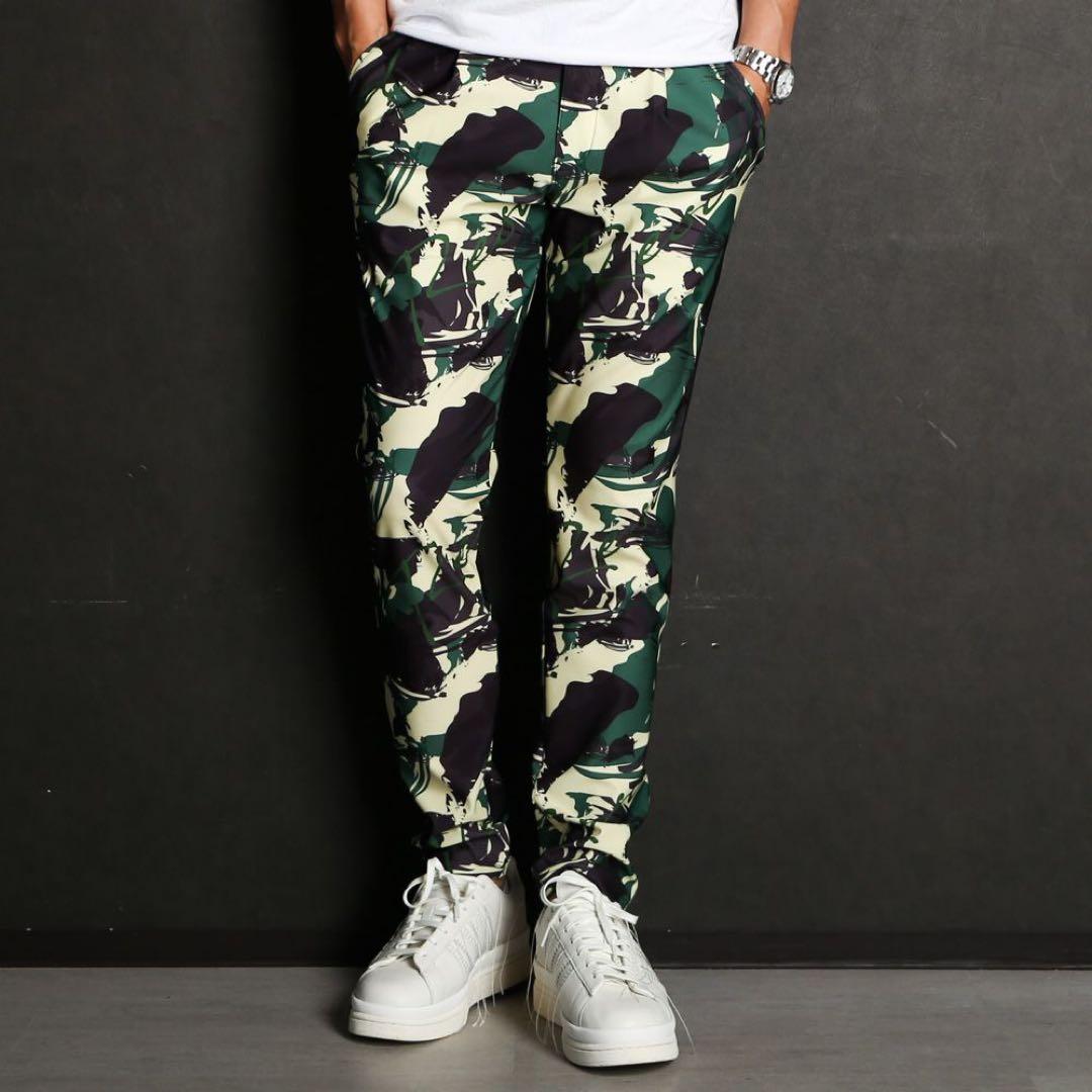 迷彩 RESOUND CLOTHING カモ パンツ ジャージ