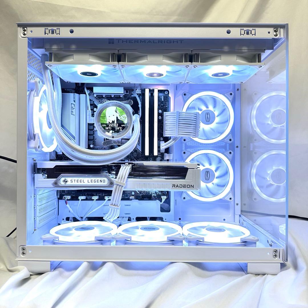 【新品】 ゲーミングPC RYZEN7 9700X RX9060XT 32GB