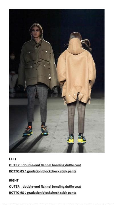 beautiful people ダブルエンド ダッフルコート