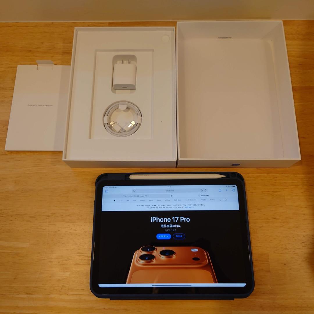 【美品】iPad(第10世代) Wi-Fiモデル 256GB（おまけ付き）