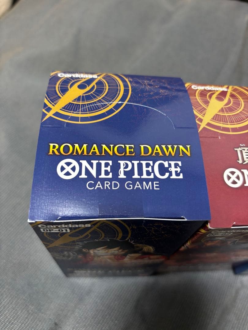 未開封　テープ付き　ワンピース カードゲーム BOX 3セット ロマンスドーン他