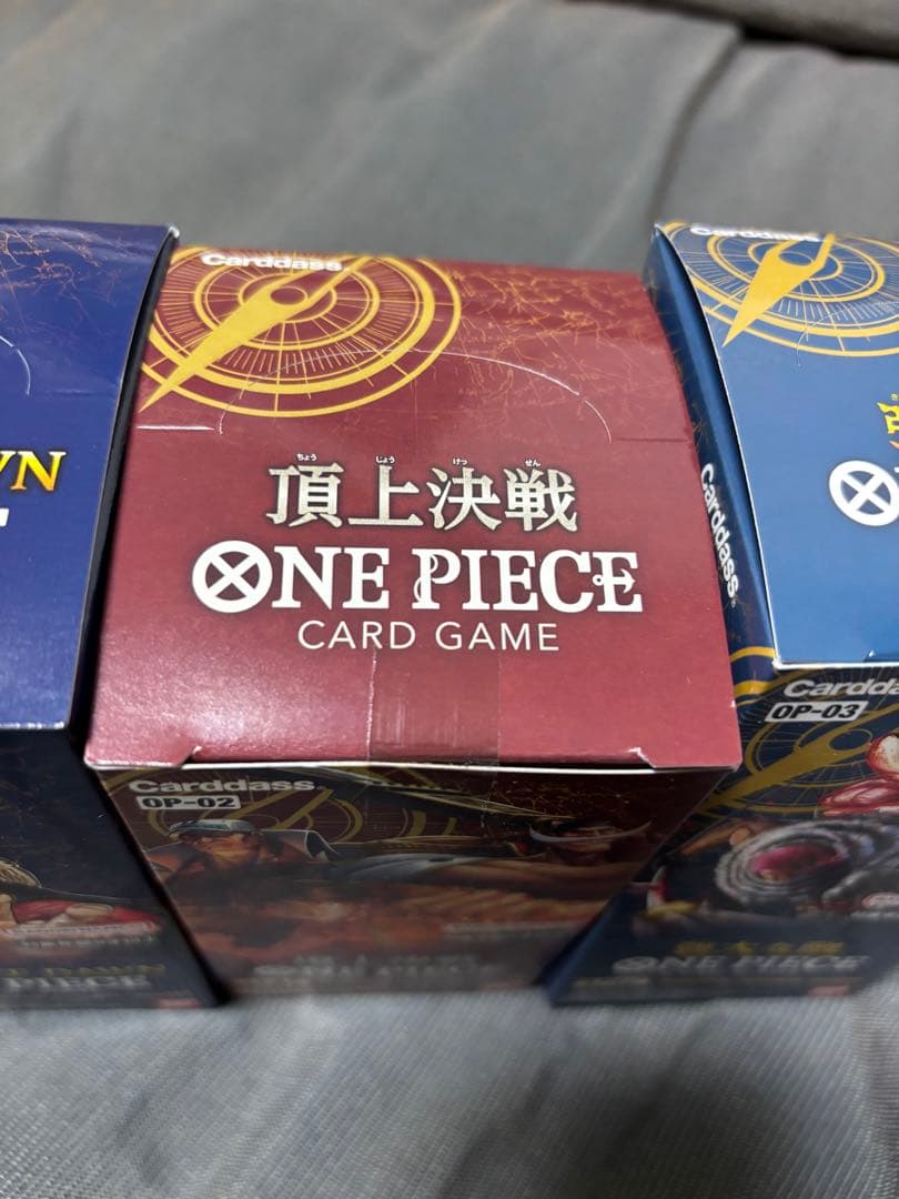 未開封　テープ付き　ワンピース カードゲーム BOX 3セット ロマンスドーン他