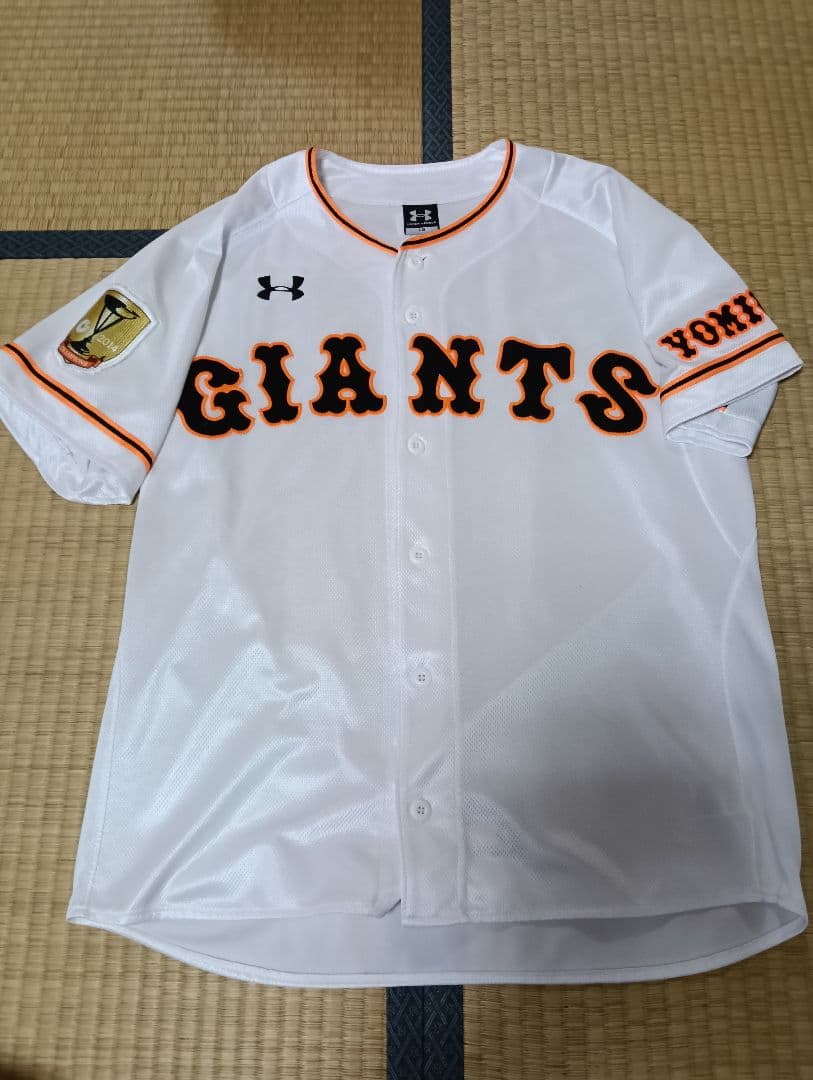 読売　巨人　長野久義選手 プロコレクション チャンピオンエンブレム付ユニフォーム