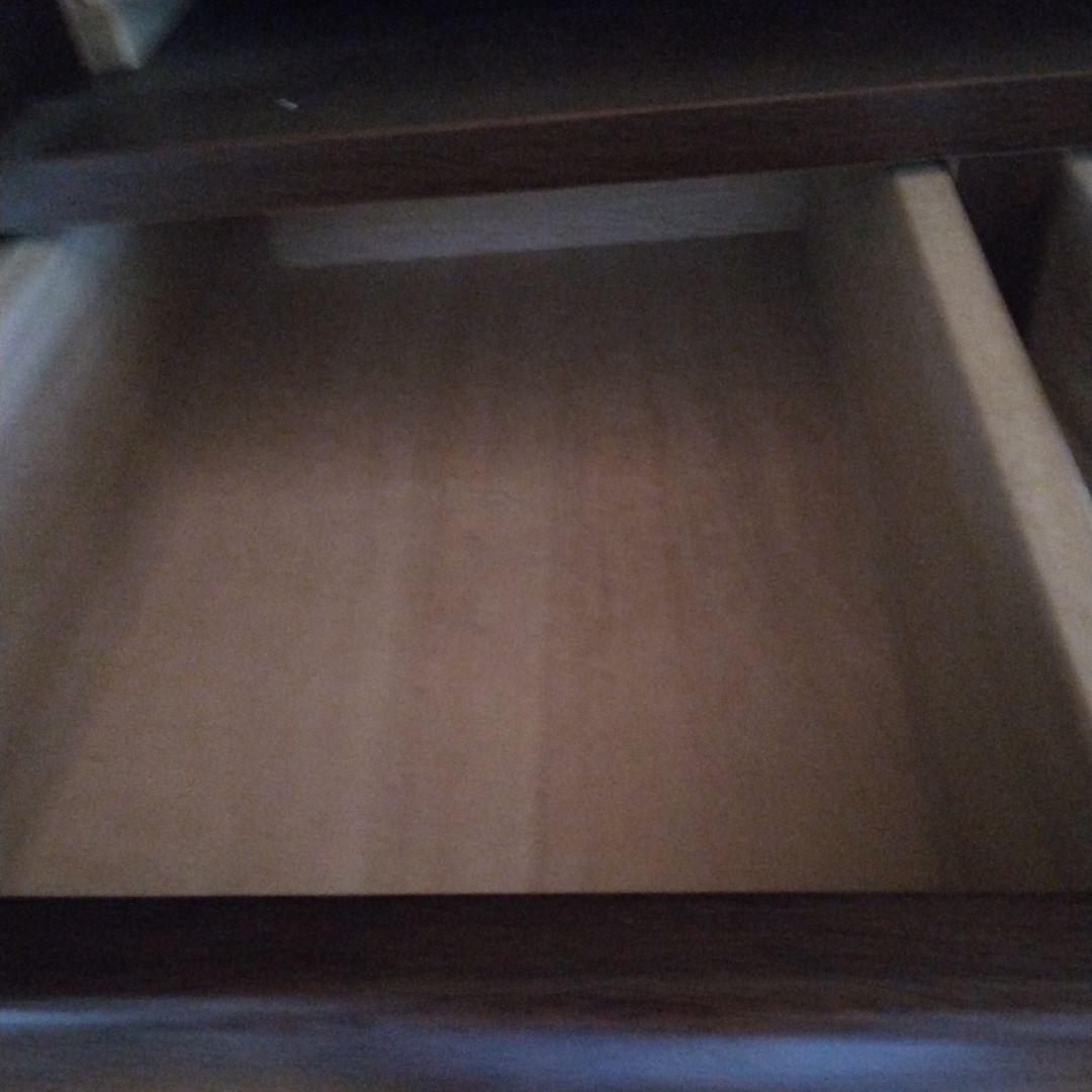 ダークブラウン引き出し付き和箪笥