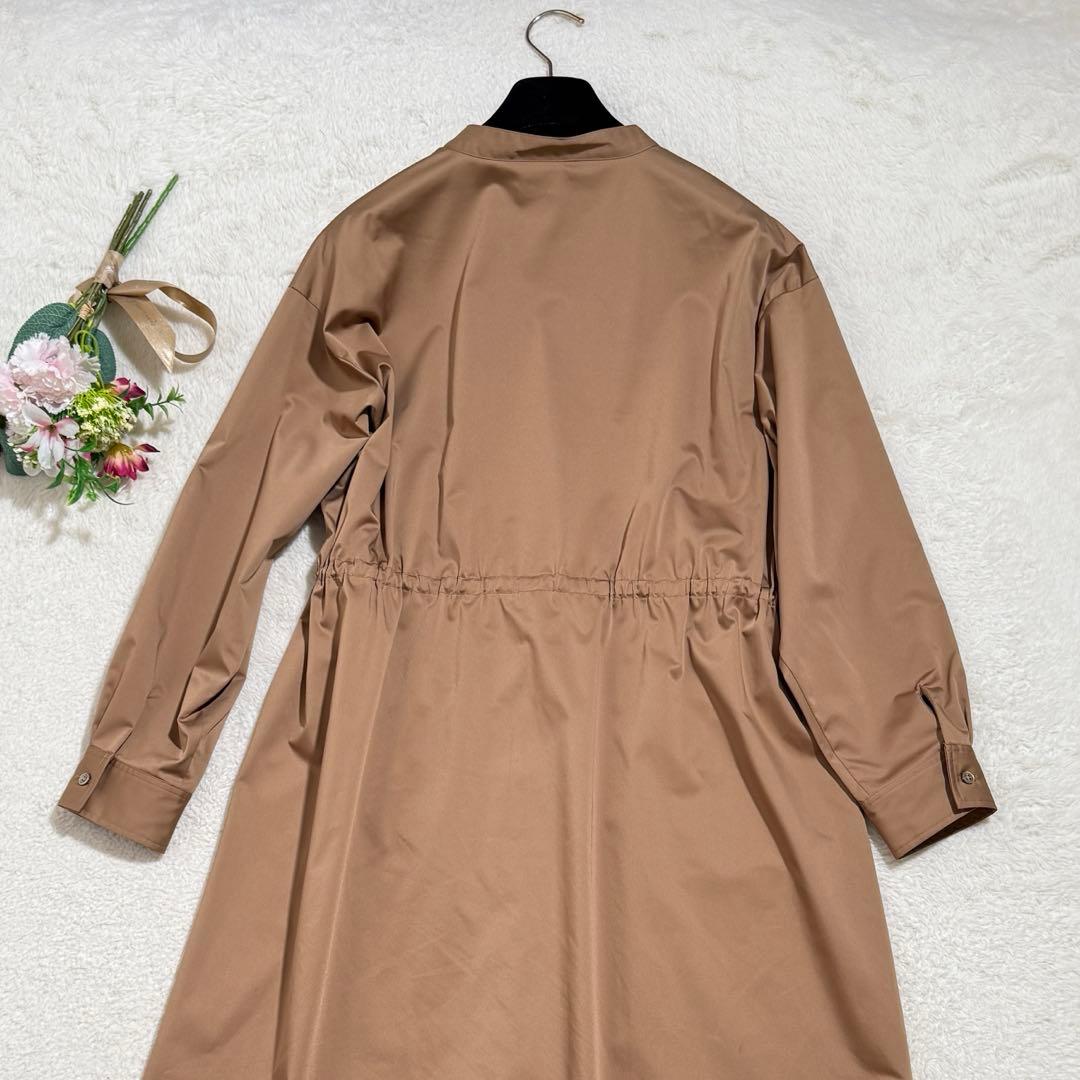 美品　SOEJU ソージュ　リモンタコートワンピース　キャメル　2way