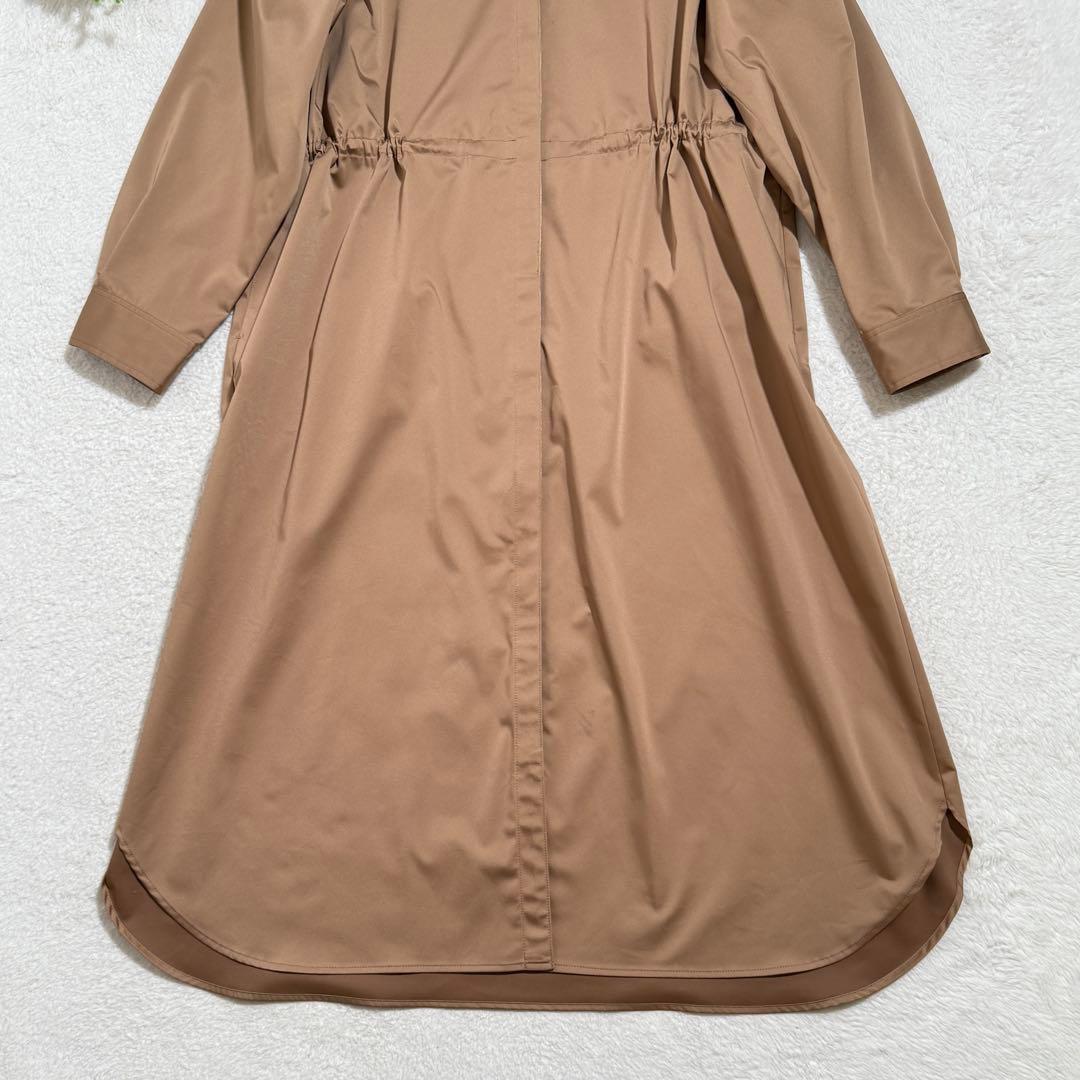美品　SOEJU ソージュ　リモンタコートワンピース　キャメル　2way