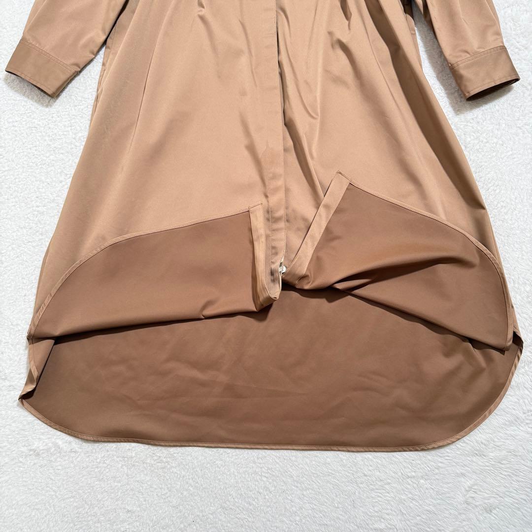 美品　SOEJU ソージュ　リモンタコートワンピース　キャメル　2way