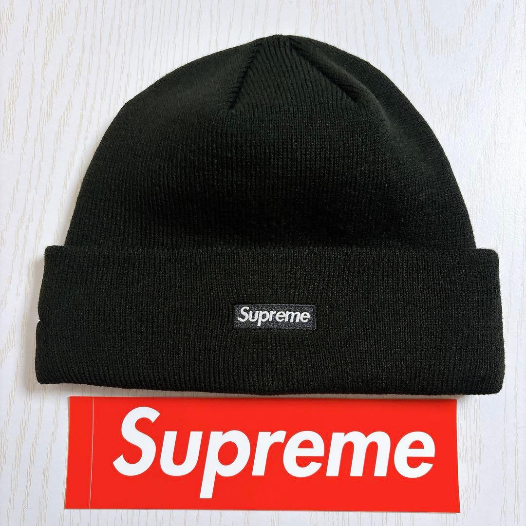 Supreme NEW ERA ツノ　デビル　Sロゴ ニット帽　ブラック　黒