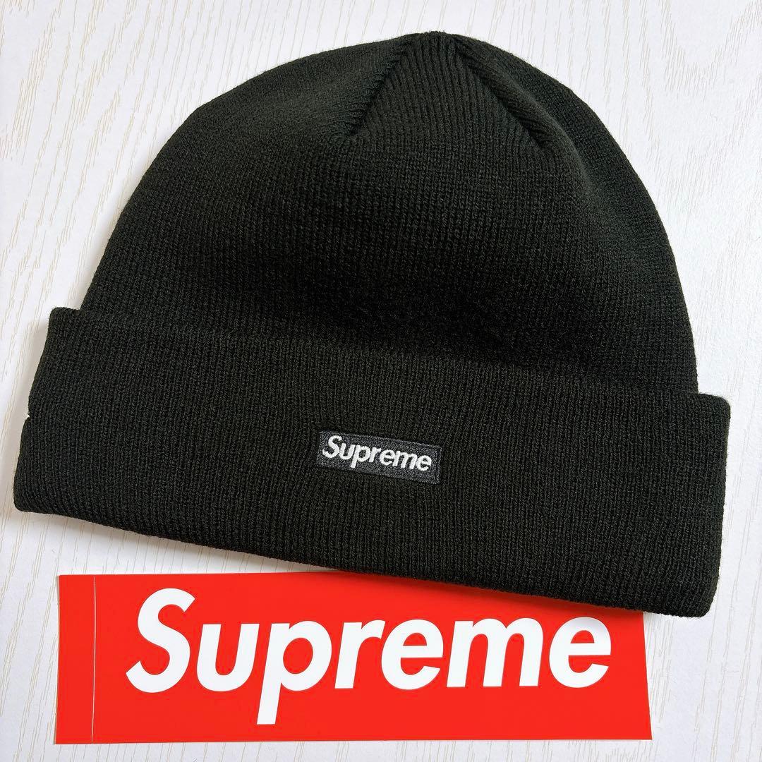 Supreme NEW ERA ツノ　デビル　Sロゴ ニット帽　ブラック　黒