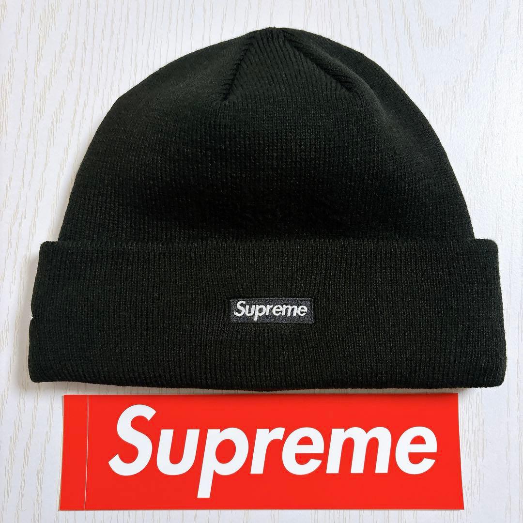 Supreme NEW ERA ツノ　デビル　Sロゴ ニット帽　ブラック　黒