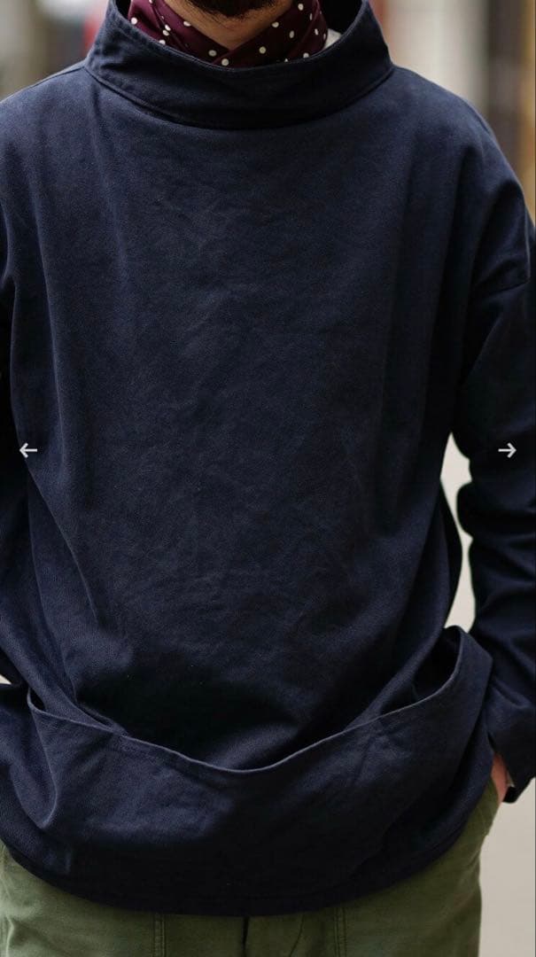 Arch Sapporo FISHERMAN SMOCK フィッシャーマン 黒