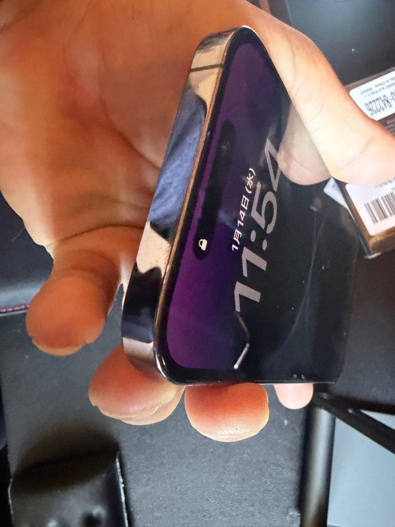 SIMフリー iPhone 14 Pro 256GB ディープパープル ジャンク