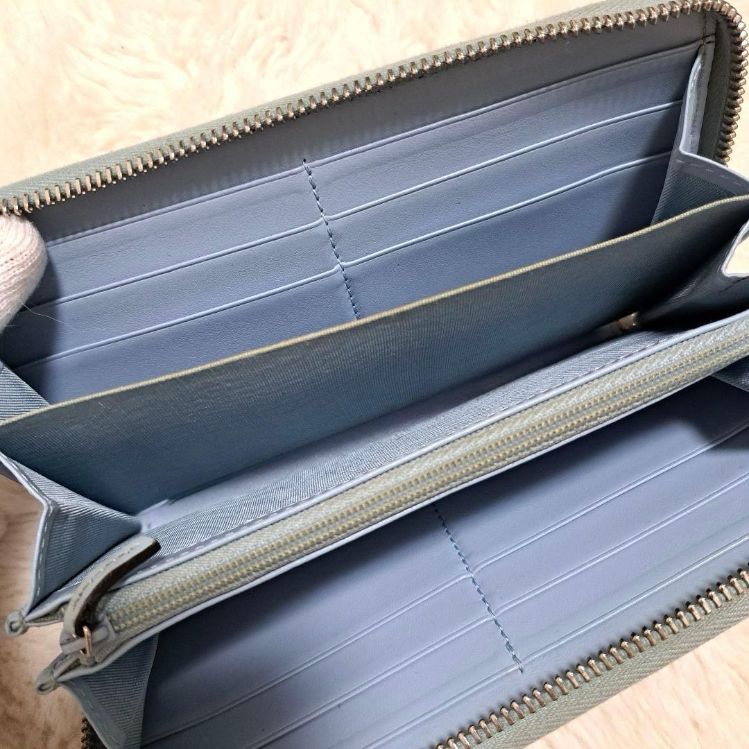 グッチ　長財布　ラウンドファスナー マーモント　キルティング　GGロゴ