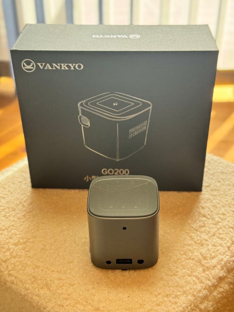 ♡VANKYO ミニプロジェクター2022年モデル中古♡極美品♡アウトドアに便利