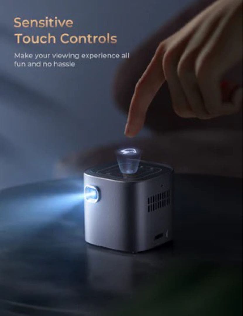 ♡VANKYO ミニプロジェクター2022年モデル中古♡極美品♡アウトドアに便利