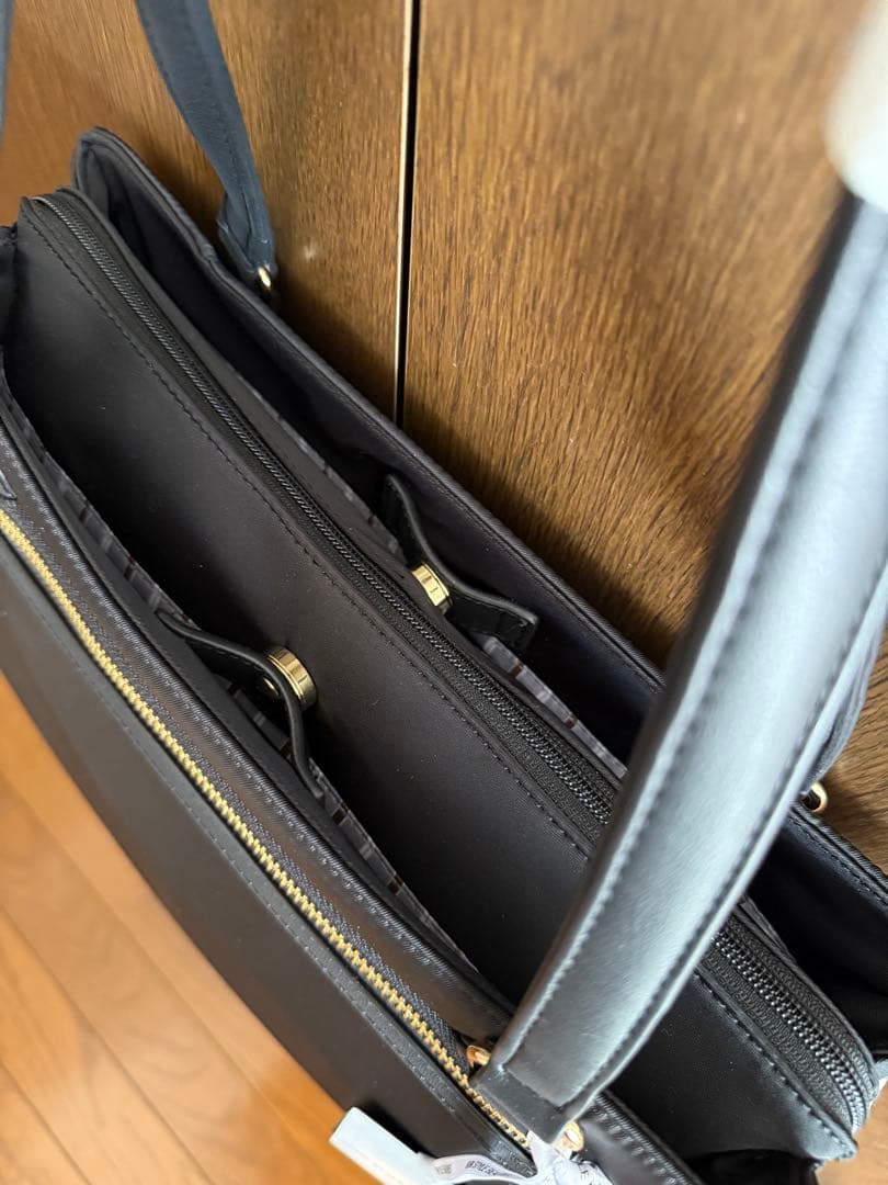 【未使用・タグ付】ace レディース ビジネスバッグ A4 PC対応 ブラック