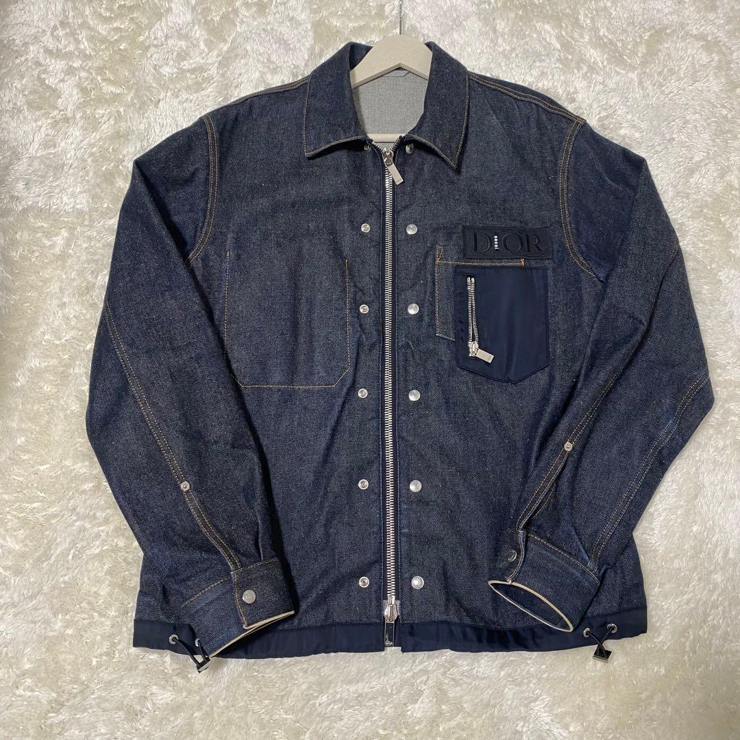 dior × sacai デニムジャケット 46