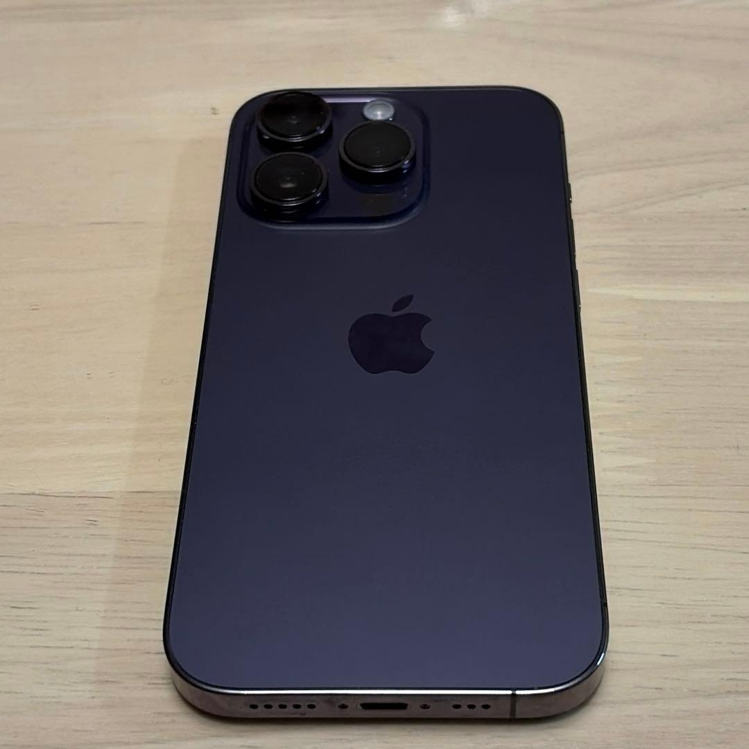 美品！iPhone14pro 256GB ディープパープル