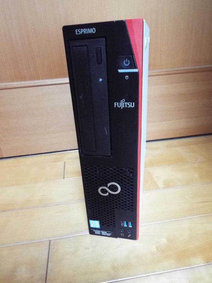 Windowsデスクトップ ESPRIMO D588/BX i5-9500 16G SSD256GB+HDD