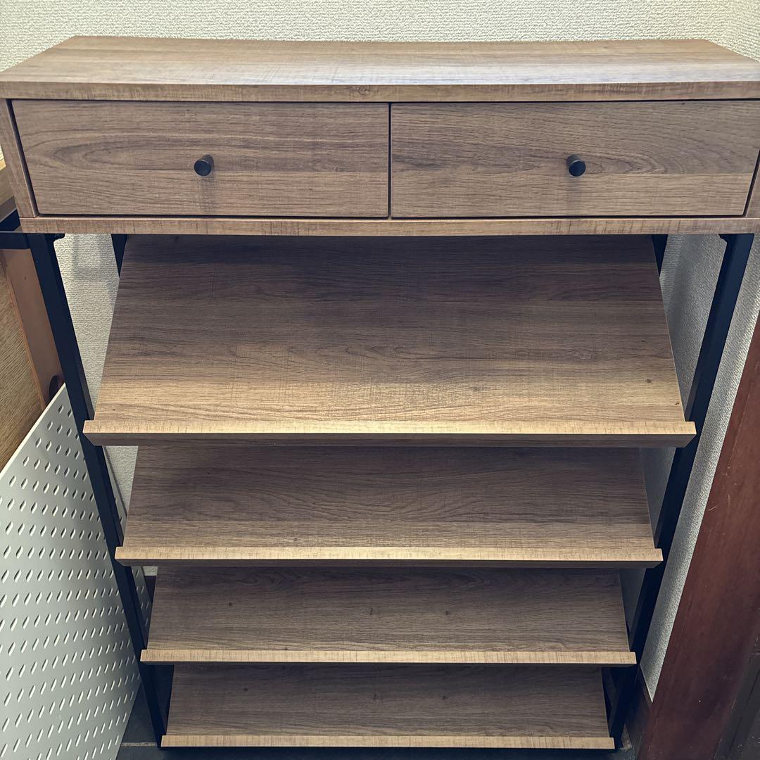 靴箱 くつ箱 下駄箱 シューズボックス 薄型 ラック