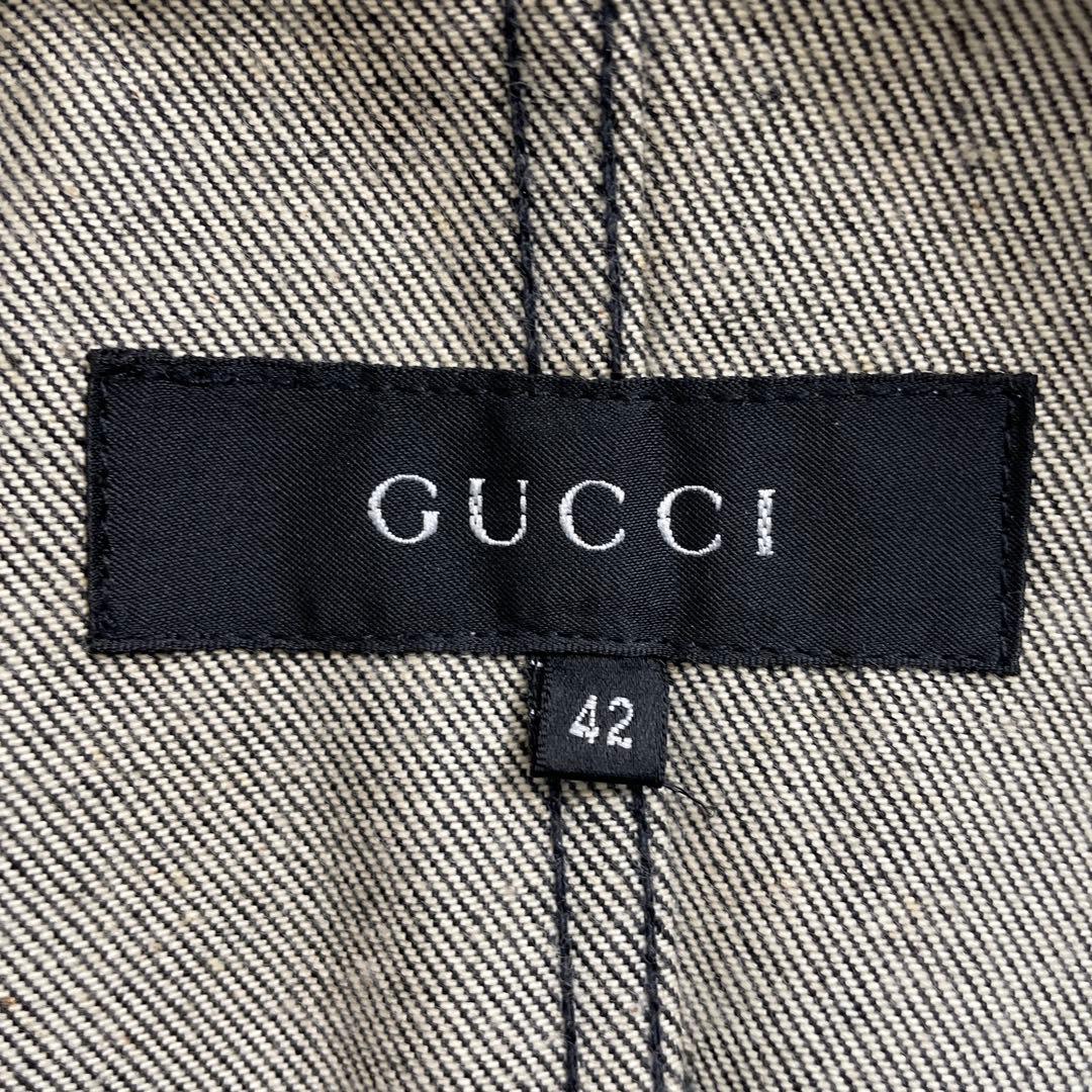sasa　イタリア製　GUCCI グッチ　デニムジャケット　黒　42