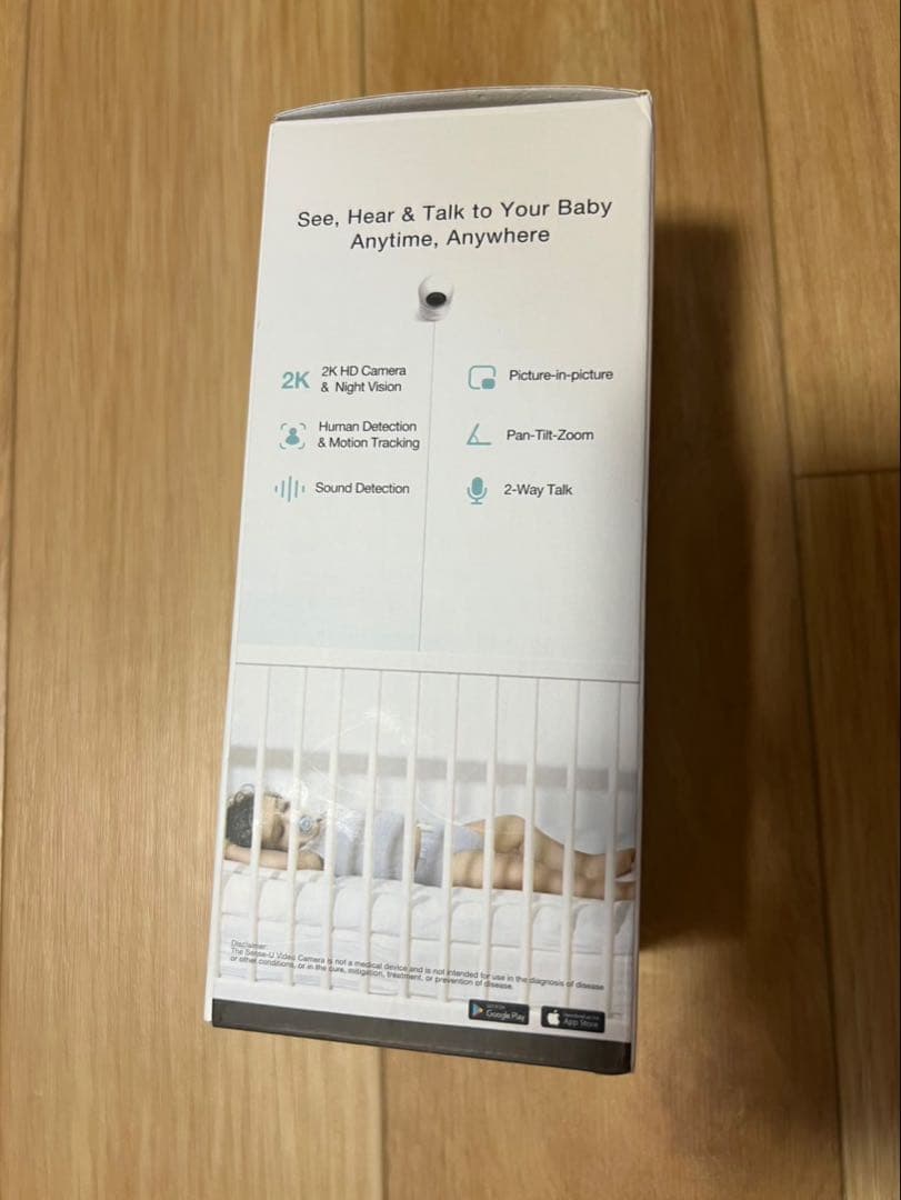 Sense-U PTZ Cam 2K ベビーモニター